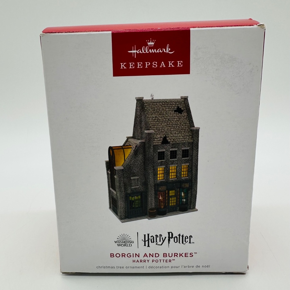 2022 Hallmark BORGIN and BURKES Harry Potter Keepsake Christmas Ornament - Picture 10 of 10